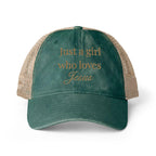 Just a girl who loves Jesus Hat