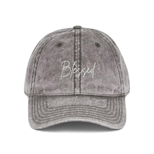 Blessed-Vintage Cap (Embroidery)