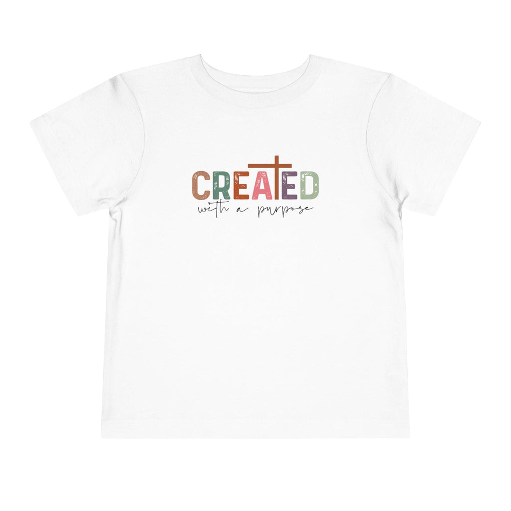 Toddler "Created With A Purpose" Tee