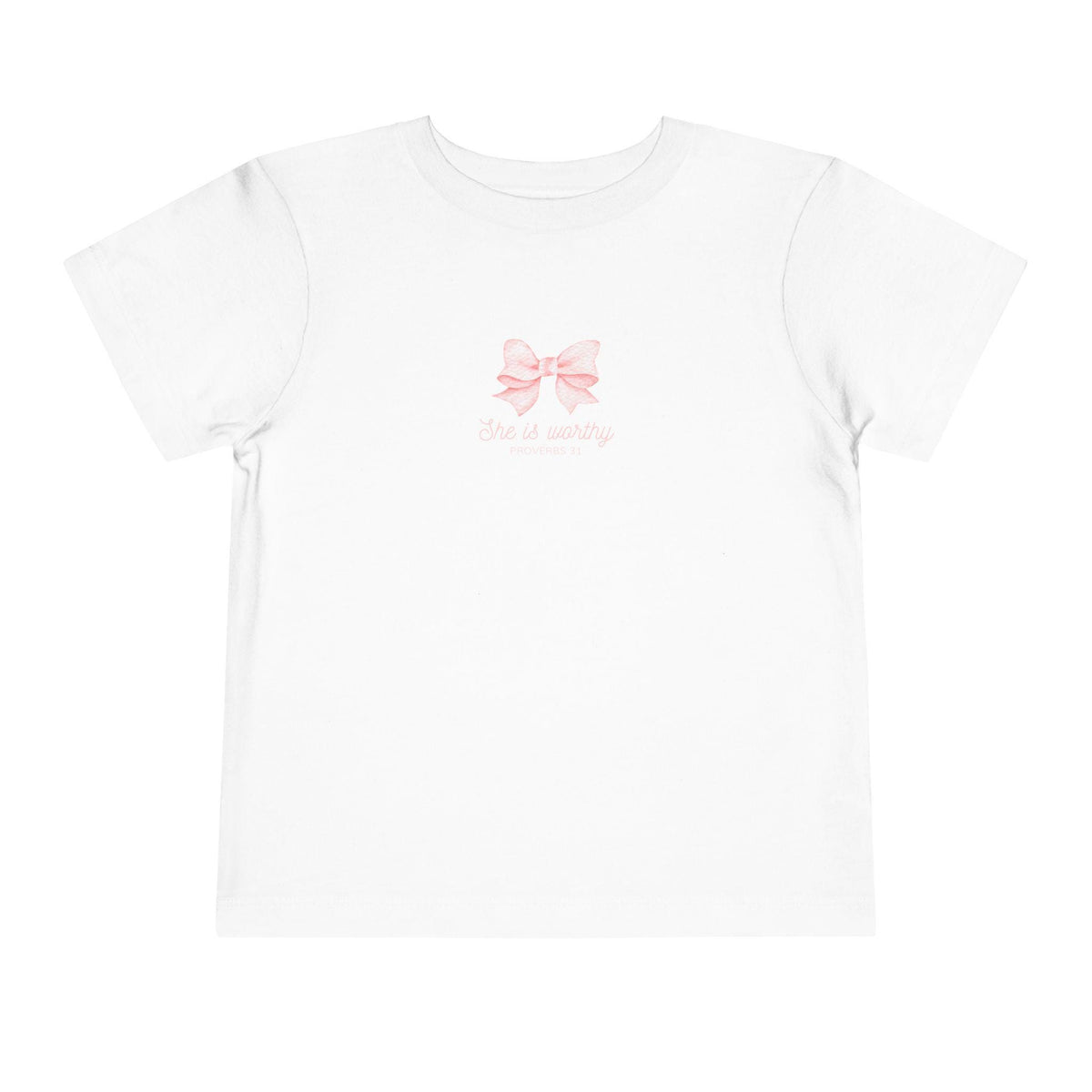 She Is Worthy Toddler T-shirt