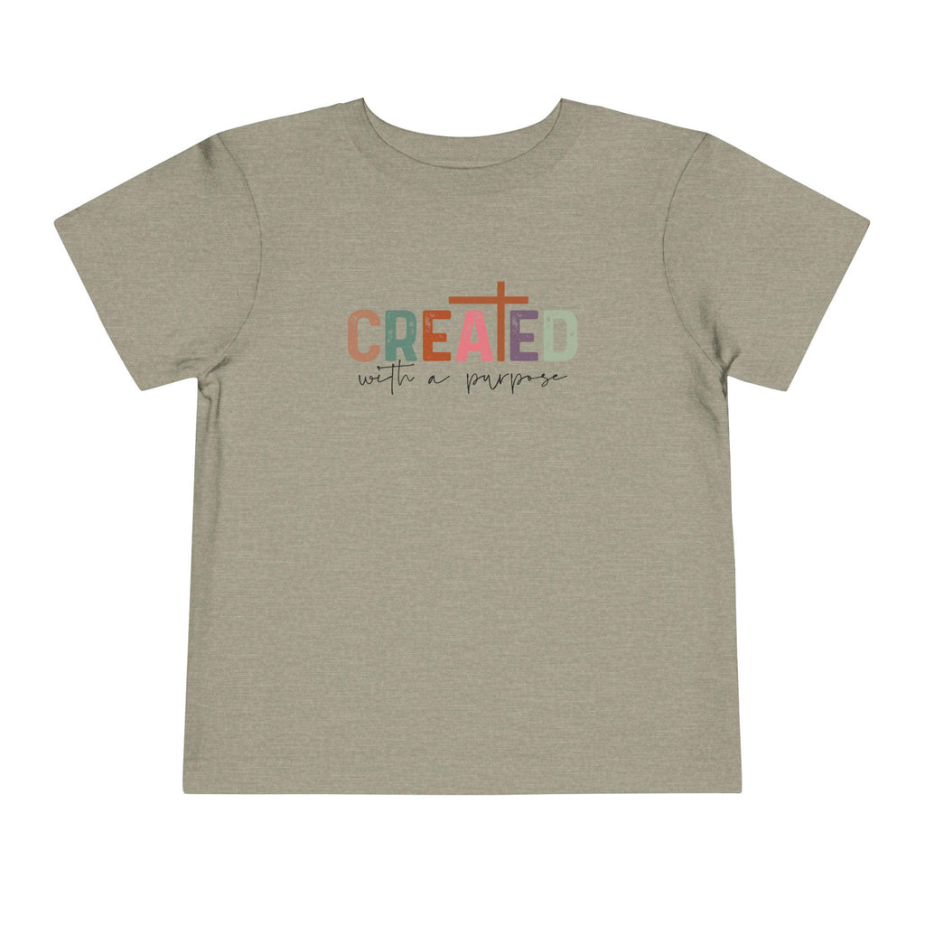 Toddler "Created With A Purpose" Tee