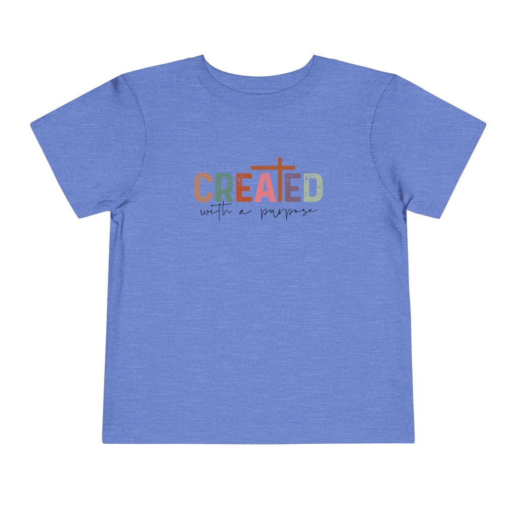 Toddler "Created With A Purpose" Tee