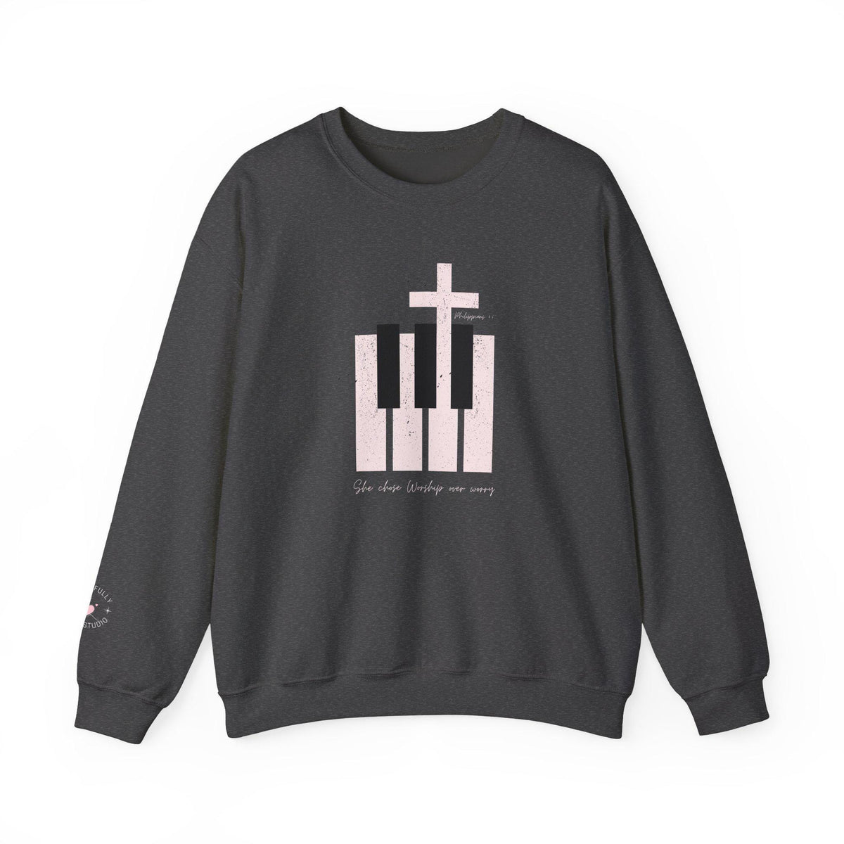 Worship Over Worry Crewneck