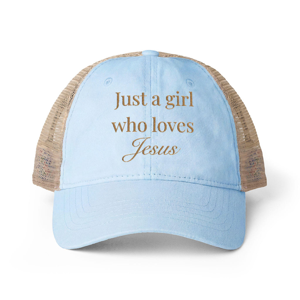 Just a girl who loves Jesus Hat