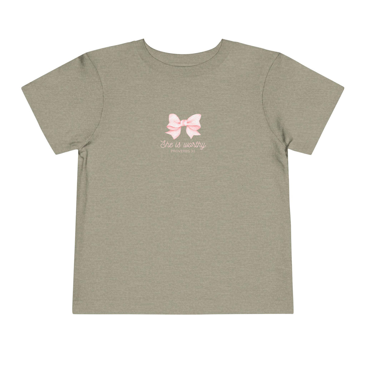 She Is Worthy Toddler T-shirt