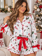 Christmas Print Lounge Set