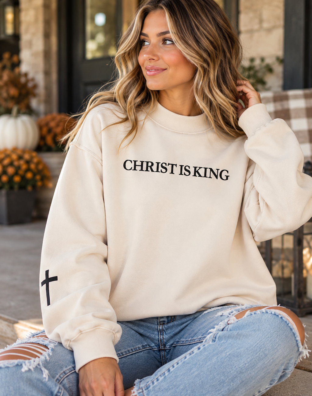 CHRIST IS KING Sweatshirt
