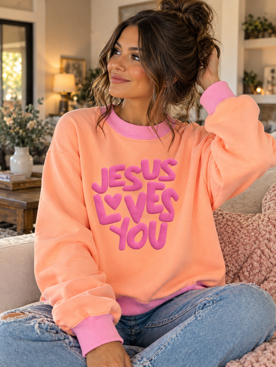 JESUS LOVES YOU Sweatshirt