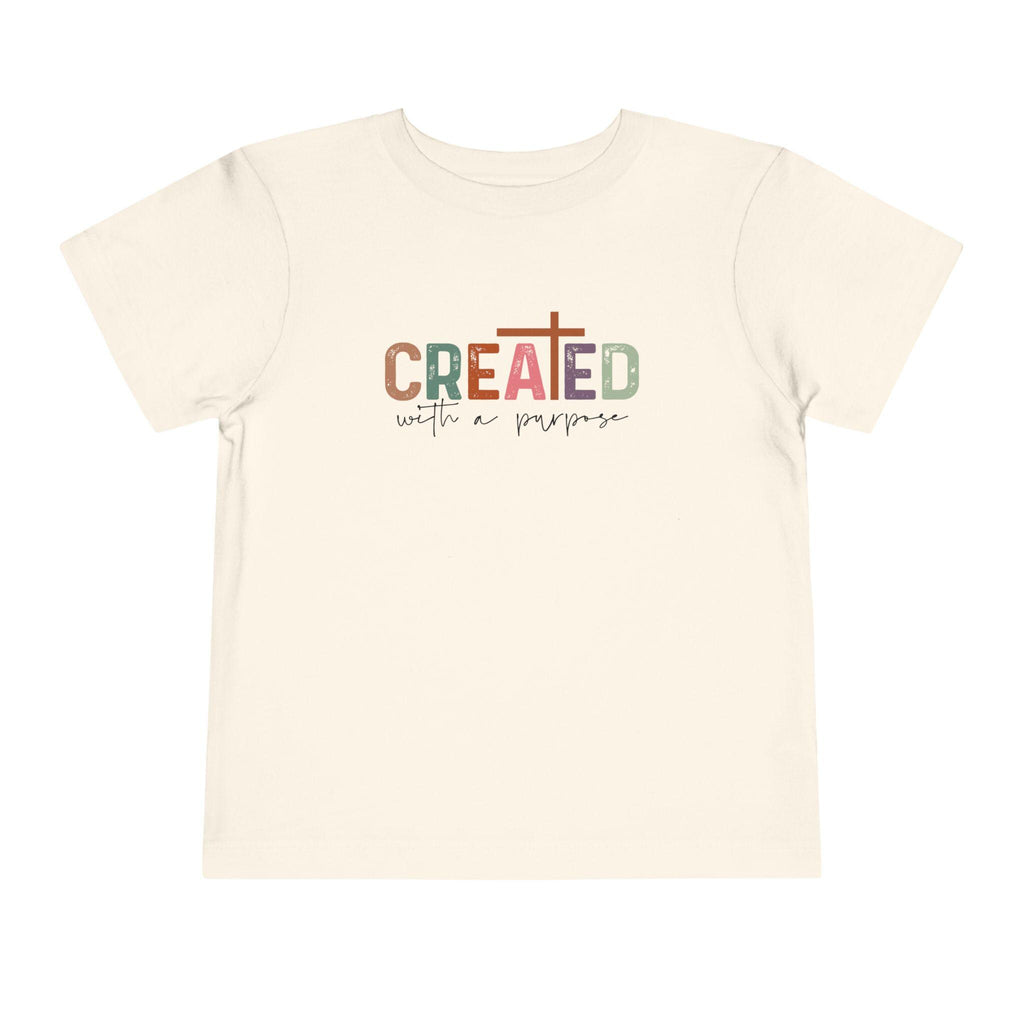 Toddler "Created With A Purpose" Tee