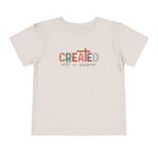 Toddler "Created With A Purpose" Tee