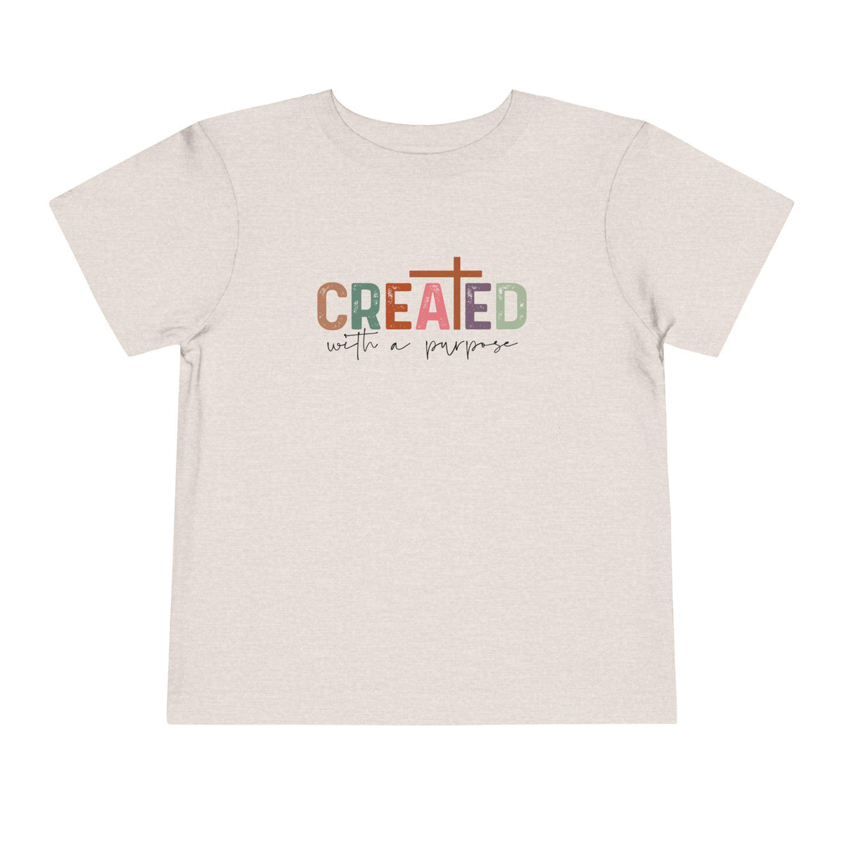 Toddler "Created With A Purpose" Tee