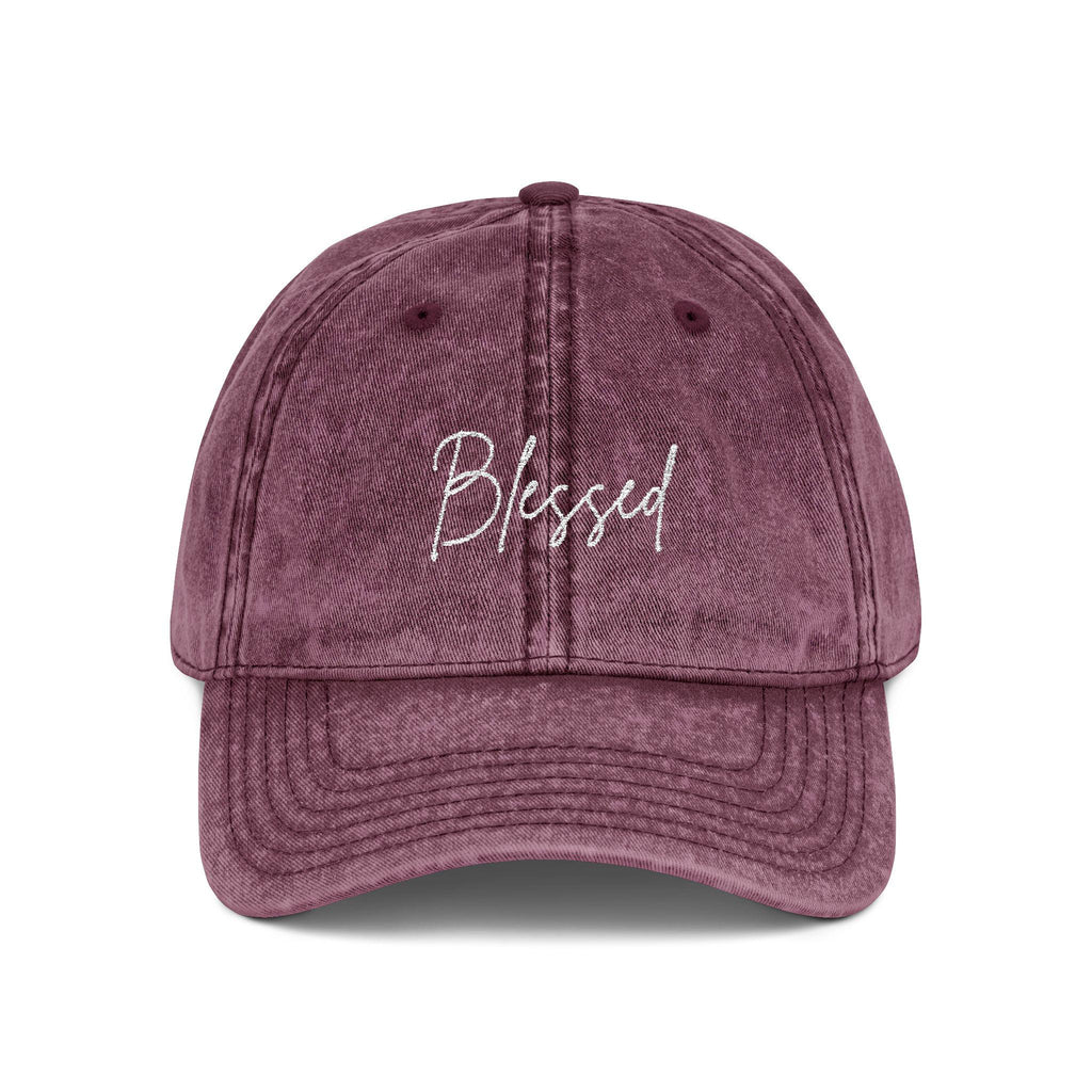 Blessed-Vintage Cap (Embroidery)