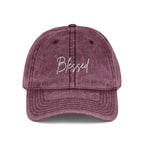 Blessed-Vintage Cap (Embroidery)